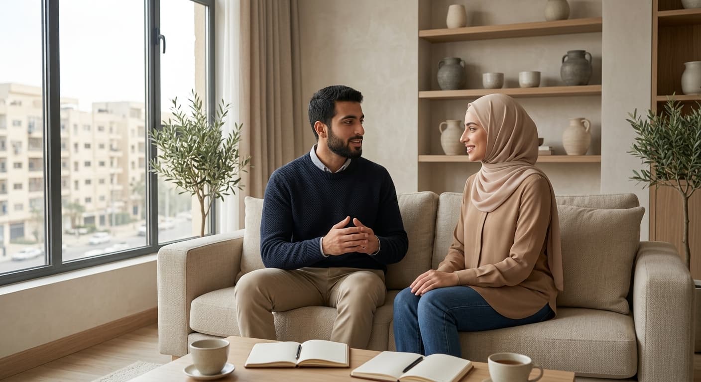التواصل بين الزوجين: كيف تتحدثان وتفهمان بعضكما؟