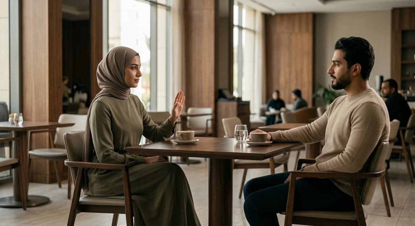 كيف تتعامل مع طلبات غير مريحة أثناء التعارف؟